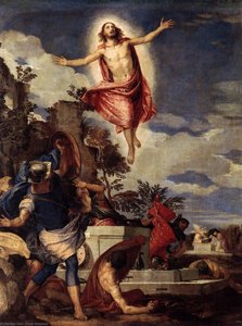 The Resurrection Of Christ — Paolo Veronese, Baroque Religious Painting