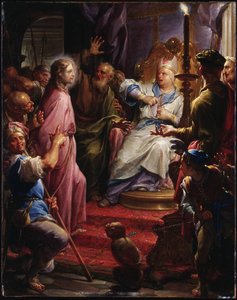 Christ Before Caiaphas — Франческо Тревизани