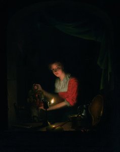 Filling the kettle