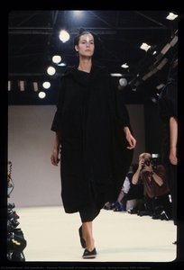 Runway Photograph Of Comme Des Garçons, Spring/summer 1984 Collection — Rei Kawakubo