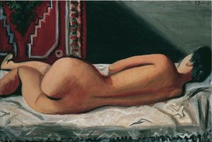 Reclining Nude — Narashige Koide