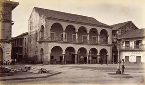 The Cabildo, Panama — Eadweard J Muybridge