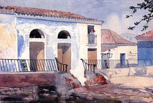 House, Santiago, Cuba — Winslow Homer