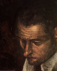 El Bautismo De Cristo (detalle) — Jacopo Tintoretto