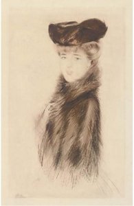 The Woman In Fur Coat — Paul César Helleu