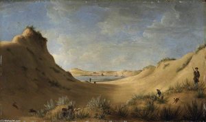 The Port Of Newton, Glamorgan — Anthony Devis