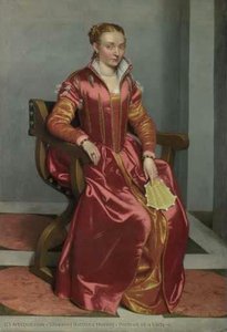 Portrait Of A Lady ( — Moroni, Giovanni Battista, Italian Mannerism
