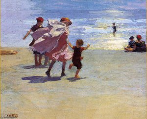 Brighton Beach — Edward Henry Potthast