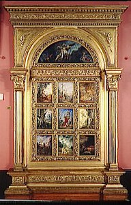 La Vie De L'humanité Le Christ Rédempteur Age D'or Adam Age D'argent Orphée Age De Fer Caïn — Gustave Moreau, Symbolist Painting