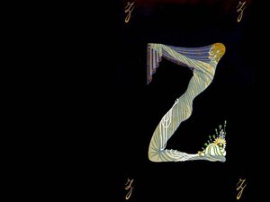 Alphabet Z — Erté