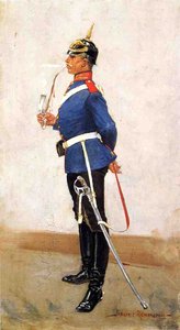 Infantry Officer, Full Dress — Frederic Remington