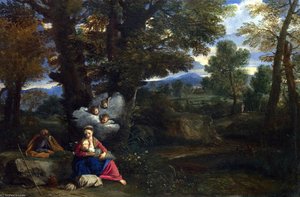 The Rest On The Flight Into Egypt — Da Pier Francesco Mola