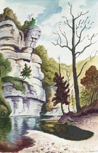 Buffalo River — Thomas Hart Benton