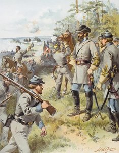 General Stonewall Jackson At The First Battle — Henry Alexander Ogden