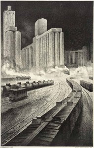 Granaries To Babylon — Louis Lozowick