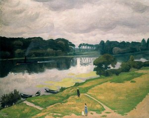 The Seina At El Herblay — Albert Marquet