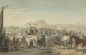 Horse Fair on Bruntsfield Links, Edinburgh