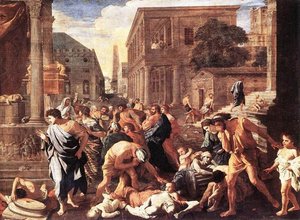 The Plague At Ashod — Nicolas Poussin, Baroque Classicism