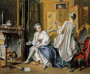 La Toilette — François Boucher, Rococo