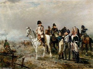 The Turning Point At Waterloo - — Robert Alexander Hillingford