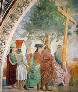 9. Exaltación De La Cruz (detalle) — Piero Della Francesca