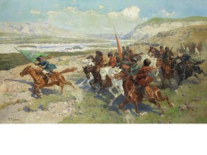 Circassian Charge — Franz Alexeevich Roubaud
