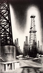 Oil Country — Louis Lozowick
