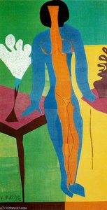Zulma Gouache Sur Papier Découpé Et Collé, Crayon Copenhague, Statens Museum For Kunst — Henri Matisse, Fauvism