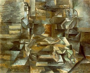 Flasche Und Fische — Georges Braque