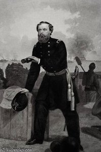 Portrait General Quincy Adams Gillmore — Alonzo Chappel