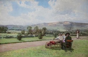 Afternoon Reading In The Comeragh Mountains — Rose Maynard Barton