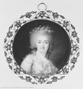 Portrait Of A Woman — Peter Adolf Hall