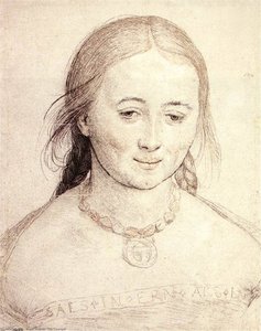 Head Of A Woman — ハンス・ホルバイン