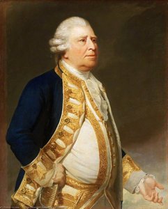 Portrait Of A Flag Officer — George Romney, Neoclassicism