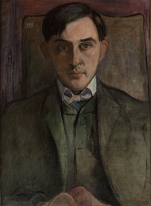 Portrait Of Stanisław Ignacy Witkiewicz — Wladyslaw Slewinski