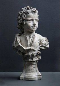 Portrait Bust Of Carolus Richard, Aged Eight — Jacobus Cressant, Neoclassicism