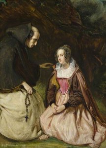 Catherine Glover And Father Clement — Thomas Duncan