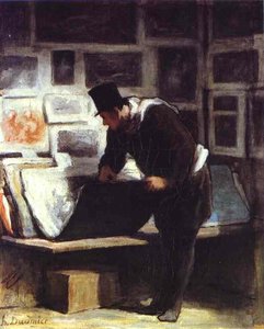 The Etching Amateur — Honoré Daumier
