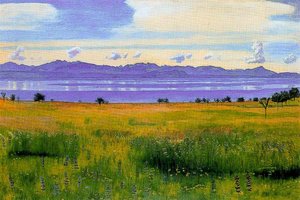 Lake Geneva From St Prex — Ferdinand Hodler