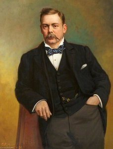 Portrait Of An Unknown Man (possibly Mr Bottomley) — George Frederick Harris