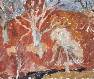 Autumn Landscape With Trees — Sir William George Gillies, Impressionism