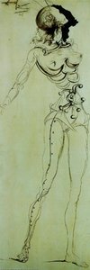 Surrealist Knight For A Four-part Screen — Salvador Dalí, Surrealist Movement