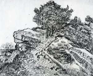 Montmajour — Vincent Willem Van Gogh, Post-impressionismus