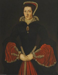Lady Elizabeth Pope, Née Blount (formerly Basford, Later Paulet) (c.1515–1593) — Thomas Smith