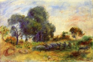 Landscape 3 — Pierre-auguste Renoir, Impressionistic Landscape