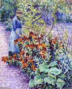 Garden In Giverny — Louis Ritman