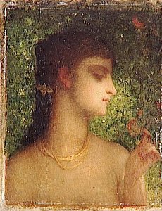 Petite Eve Au Pavot — Ernest Hébert (antoine Auguste Ernest Hebert)