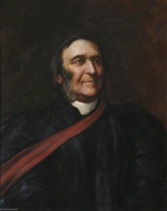 Frederick Temple (1821–1902), Blundell Scholar (1839), Blundell Fellow (1842–1848), Headmaster of Rugby (1857–1869), Archbishop of Canterbury (1896–1902) (after Hubert von Herkomer)