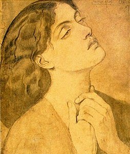 Study Of Guinevere For Sir Lancelot In The Queen S Chamber — Dante Gabriel Rossetti