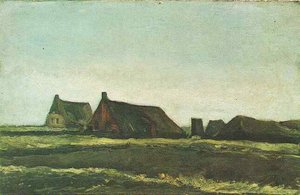 Cottages — Vincent Willem Van Gogh, Post-impressionism